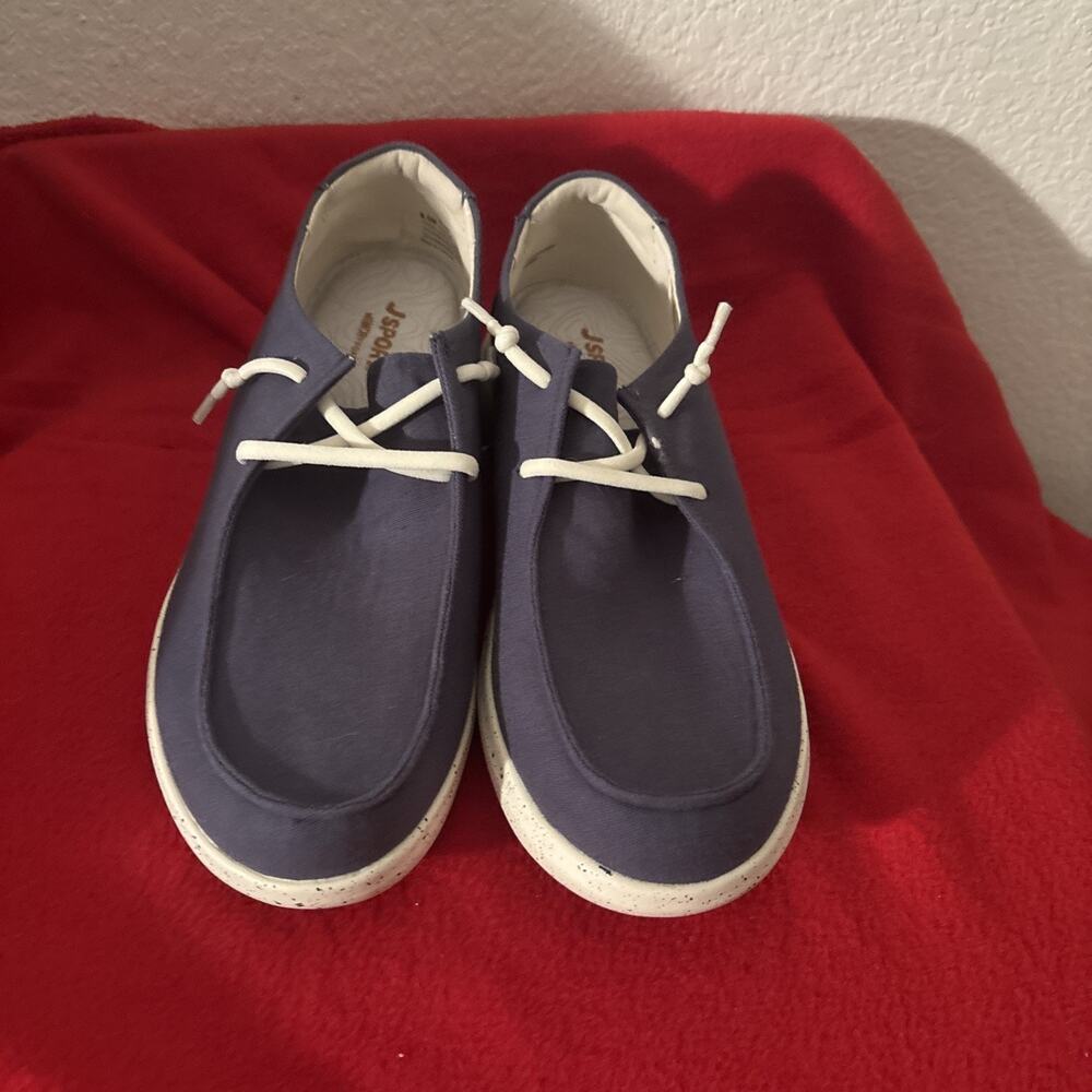 Jsport Women's Wenden Casual Slip On Shoes, Navy, 8.5